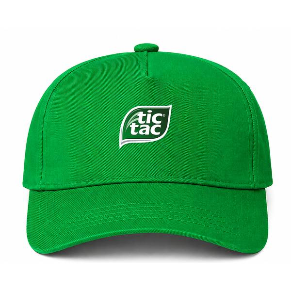 Tic Tac Logo Green Dad Baseball Cap Hat