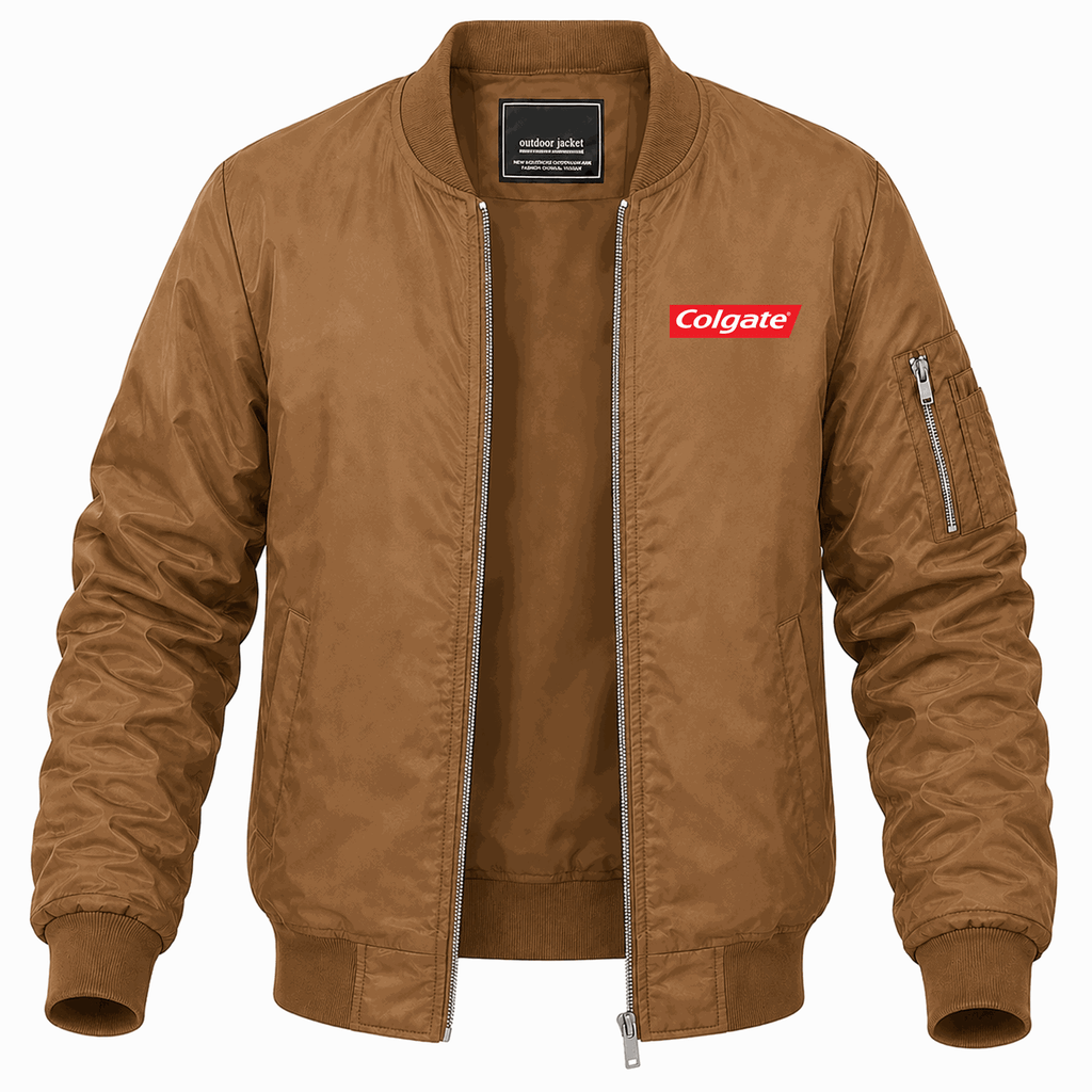Men's Colgate Lightweight Bomber Jacket - Brown