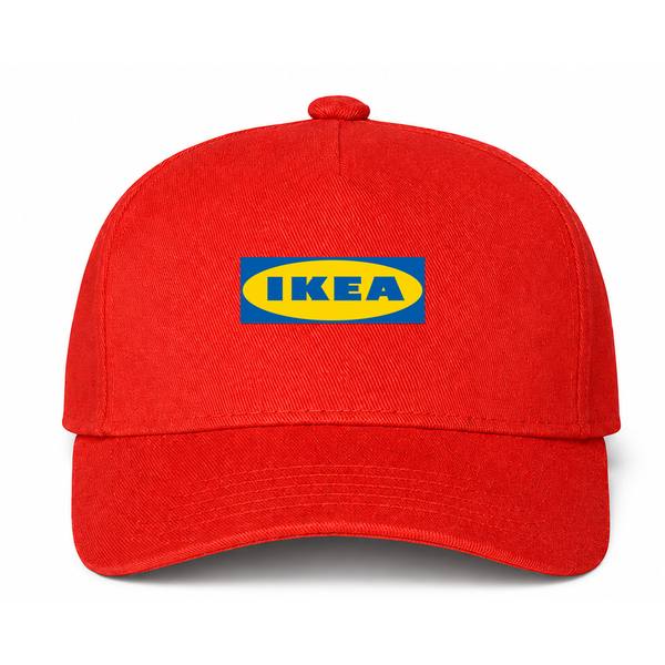 IKEA Logo Red Dad Baseball Cap Hat