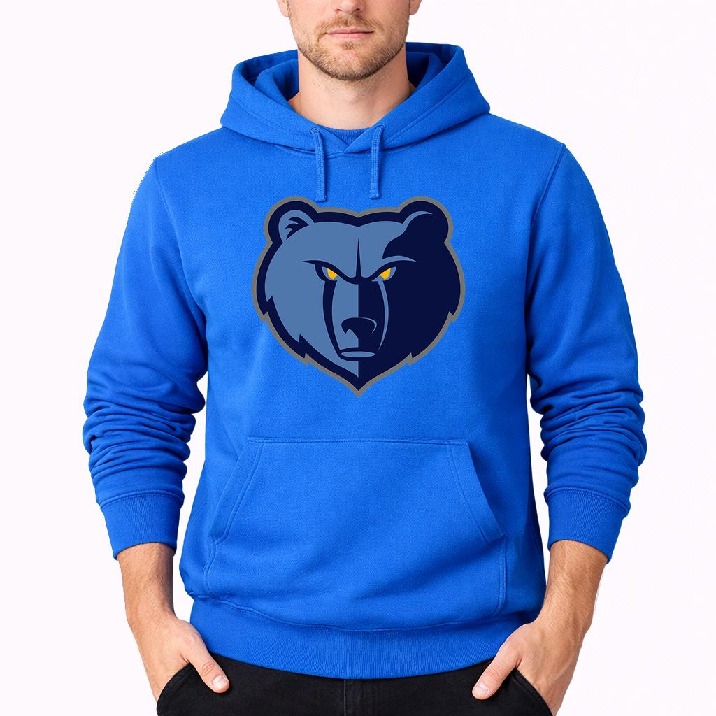 Men's Memphis Grizzlies Pullover Hoodie - Azure