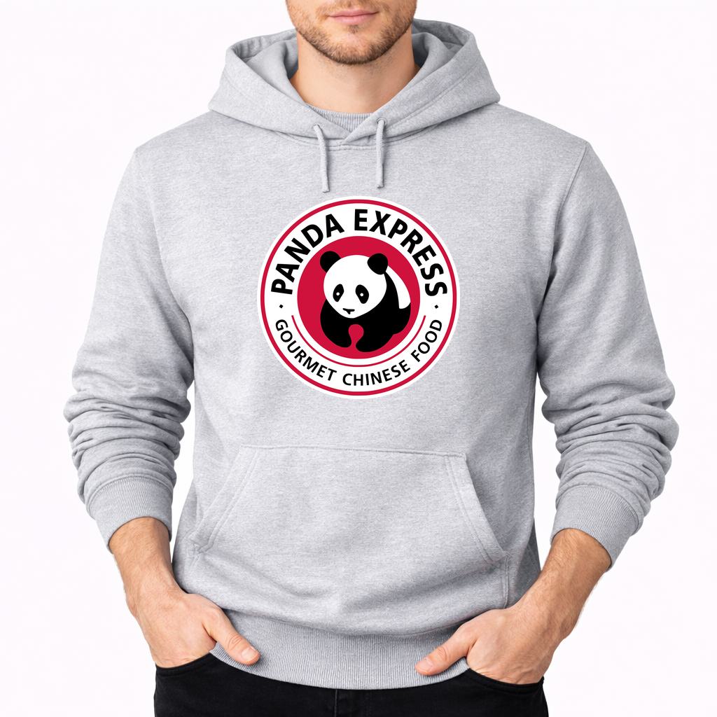 Men's Panda Express Pullover Hoodie - Gray