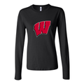 Women's Wisconsin Badgers Long Sleeve T-Shirt - Black