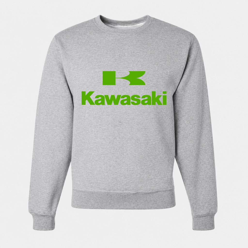 Men's Kawasaki Crewneck Sweatshirt - Gray