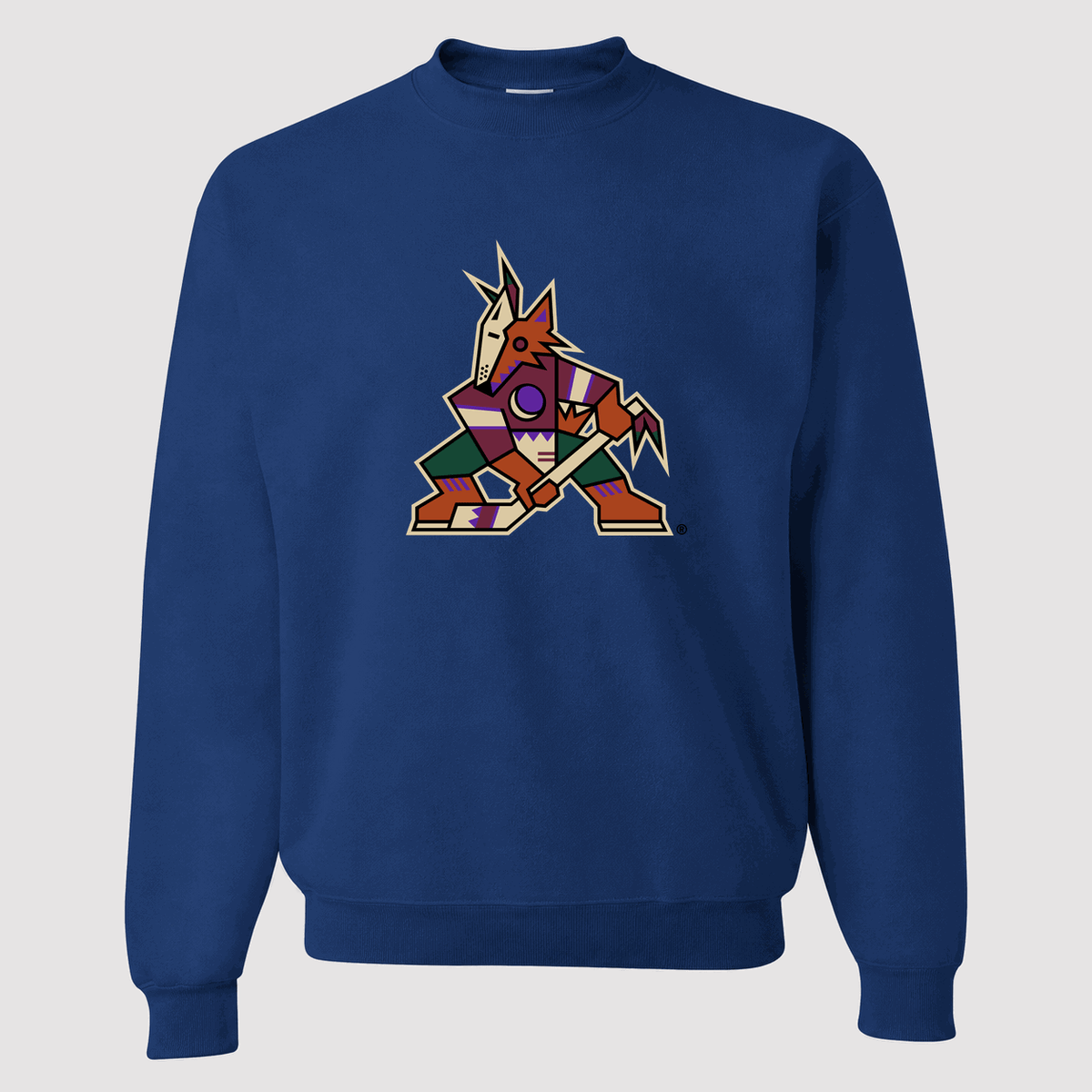Men's Arizona Coyotes Crewneck Sweatshirt - Blue