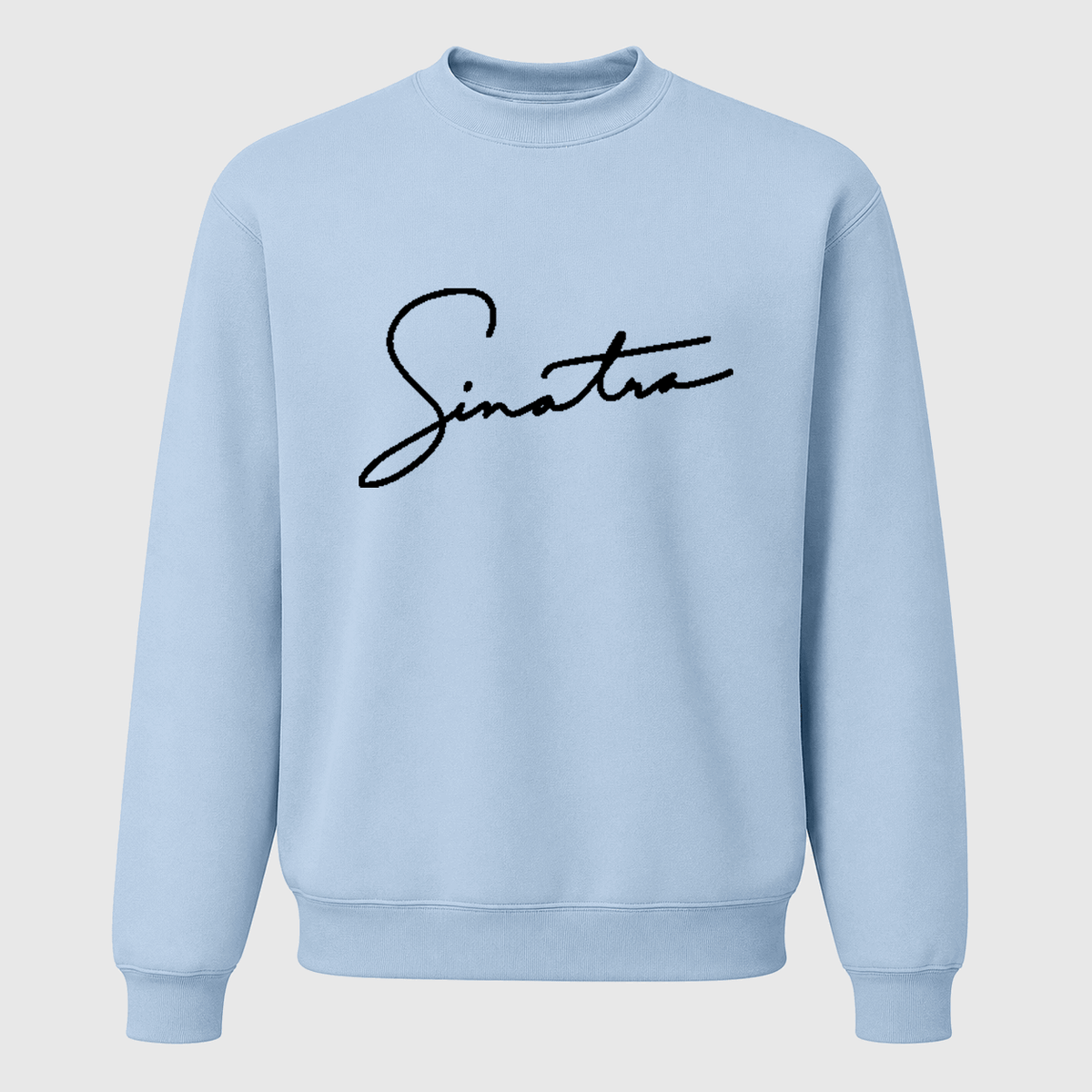 Men's Frank Sinatra Crewneck Sweatshirt - Sky Blue