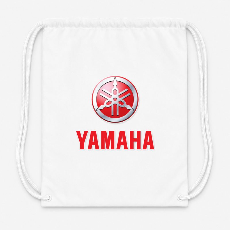 YAMAHA Drawstring Bag - White