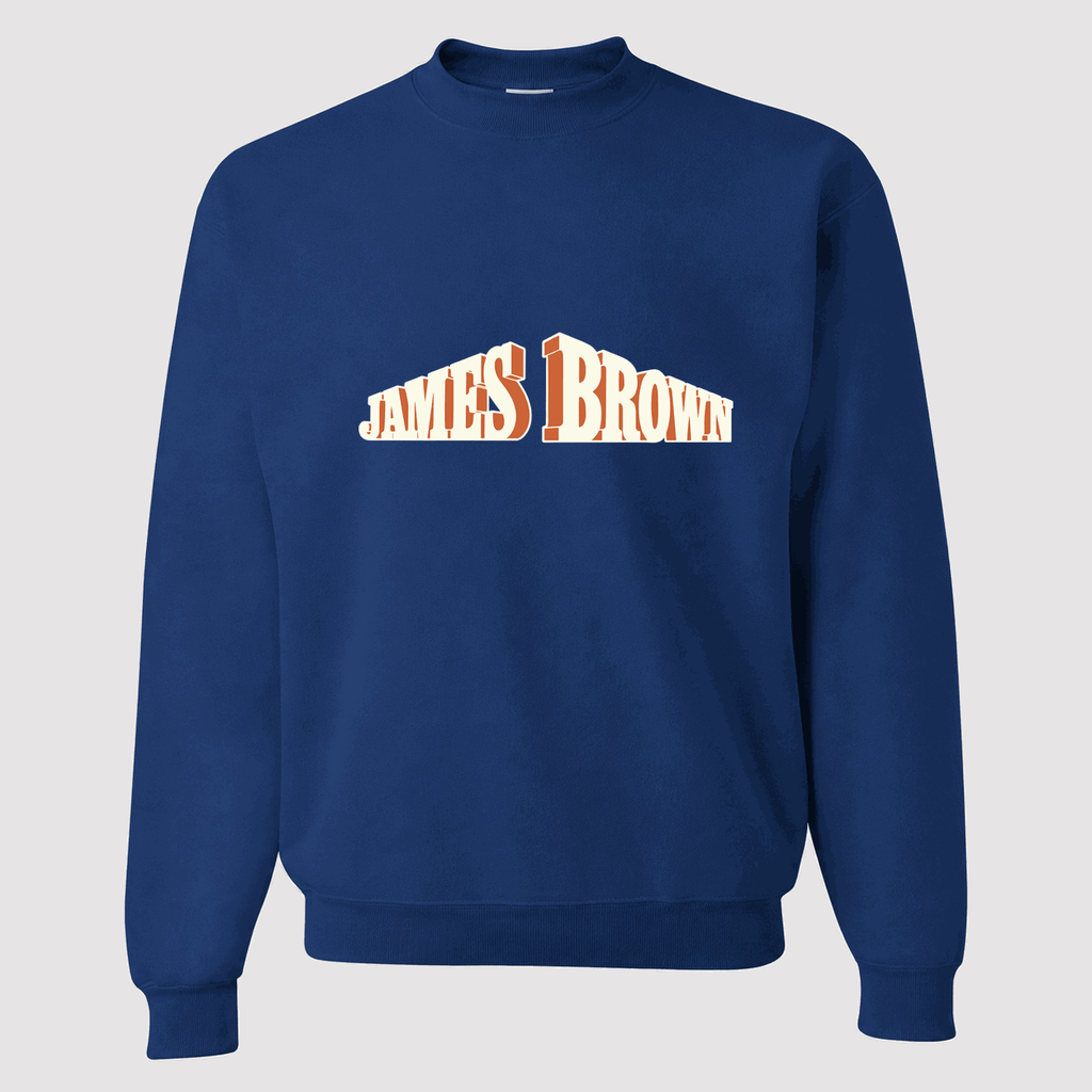Men's James Brown Crewneck Sweatshirt - Blue