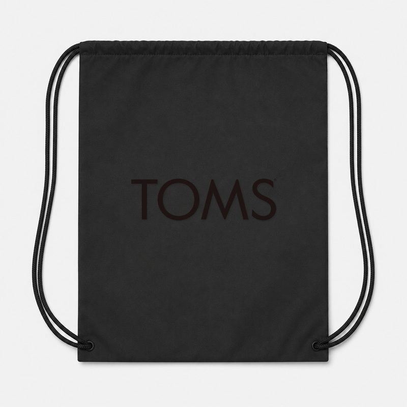 Toms Drawstring Bag - Black