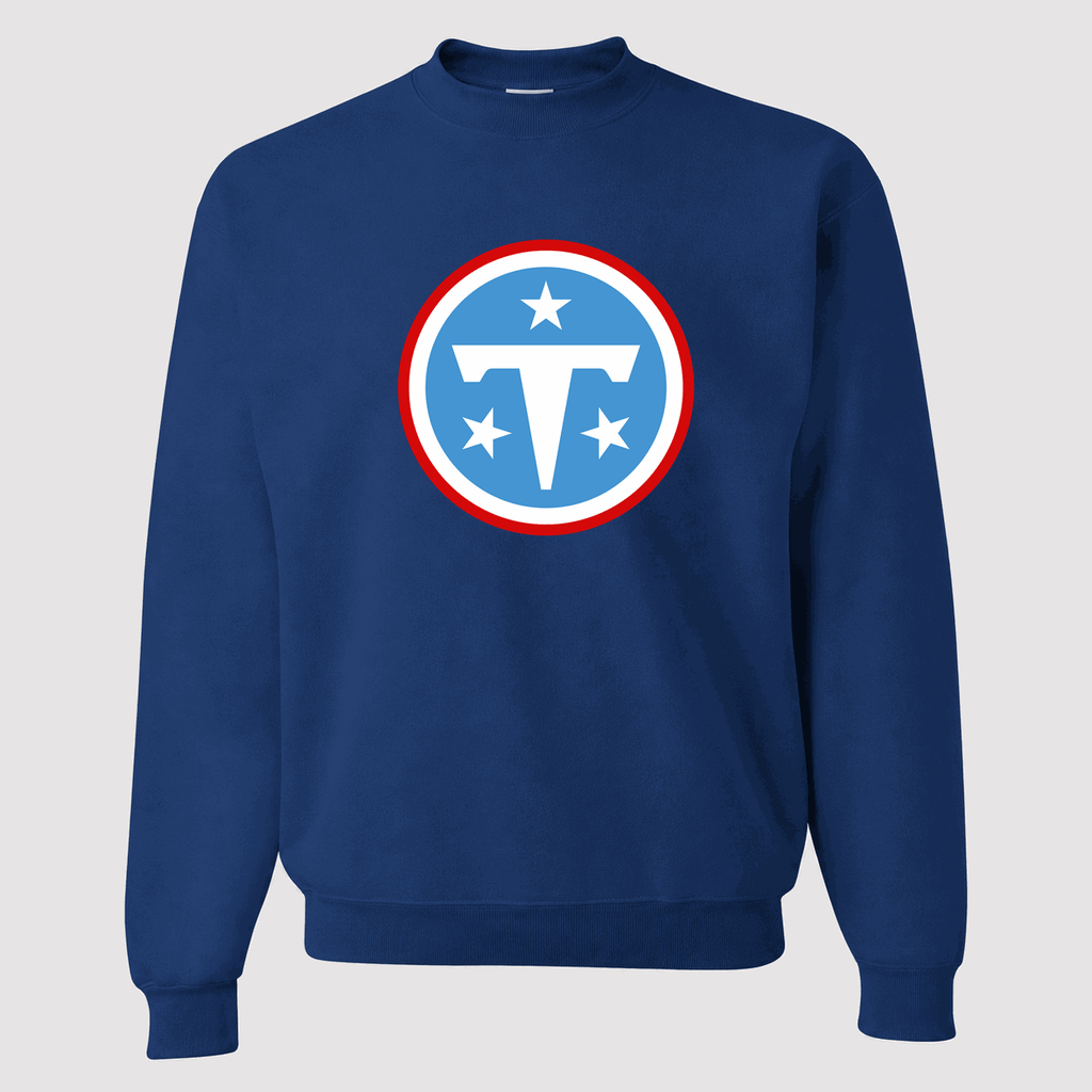 Men's Tennessee Titans Crewneck Sweatshirt - Blue