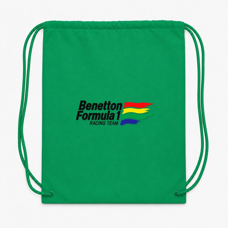 Benetton Formula 1 Racing Team Drawstring Bag - Green