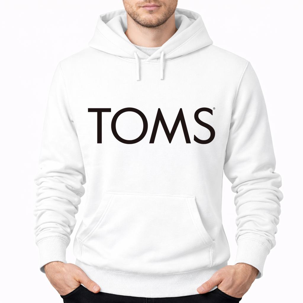 Men's Toms Pullover Hoodie - White