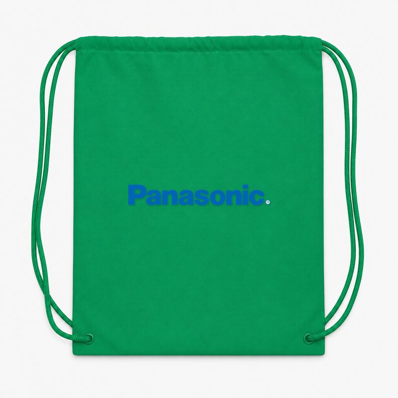 Panasonic Drawstring Bag - Green