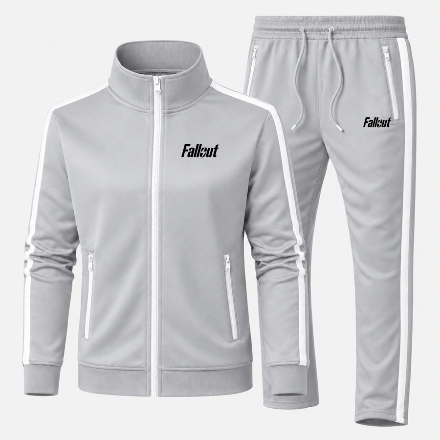 Fallout black tracksuit in Gray