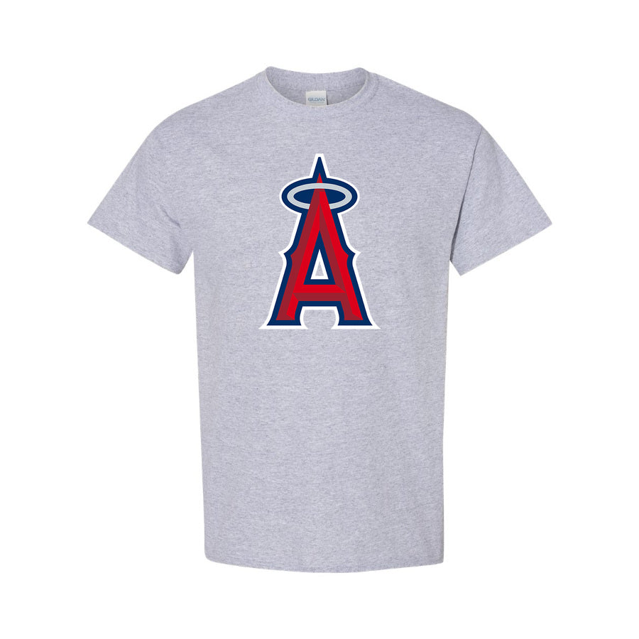 Men's Los Angeles Angels Cotton T-Shirt - Gray