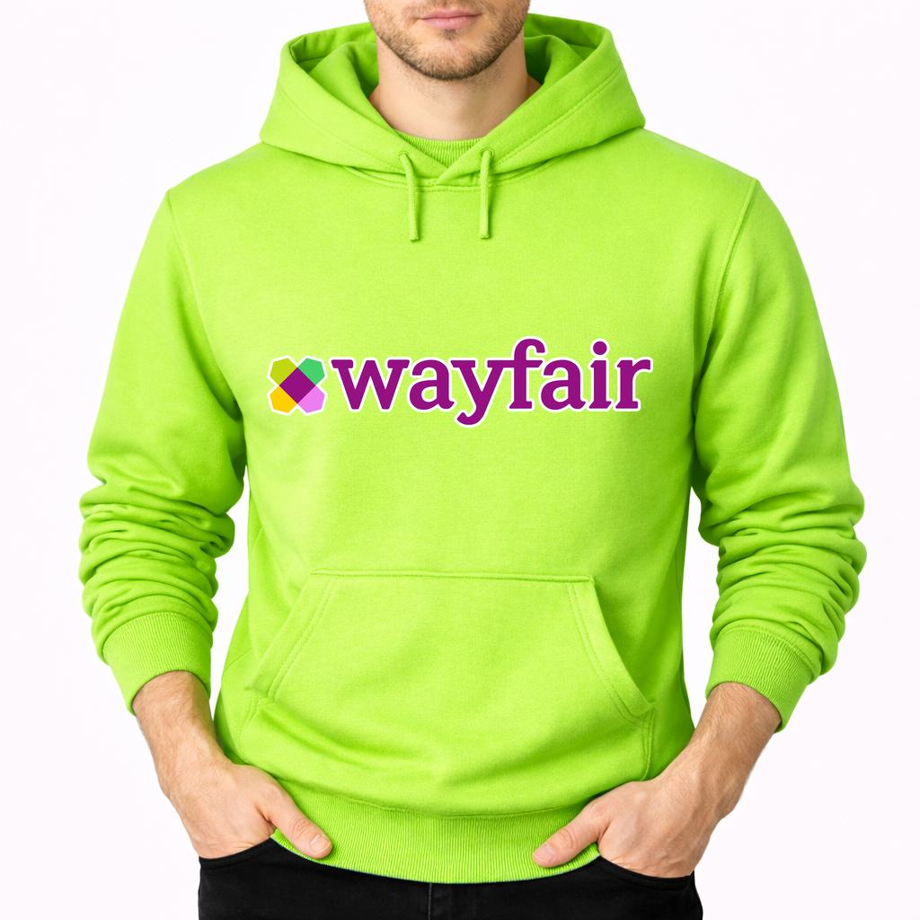 Men's Wayfair Pullover Hoodie - Lime green