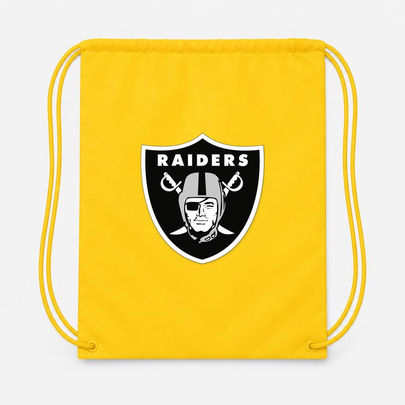 Las Vegas Raiders Drawstring Bag - Yellow
