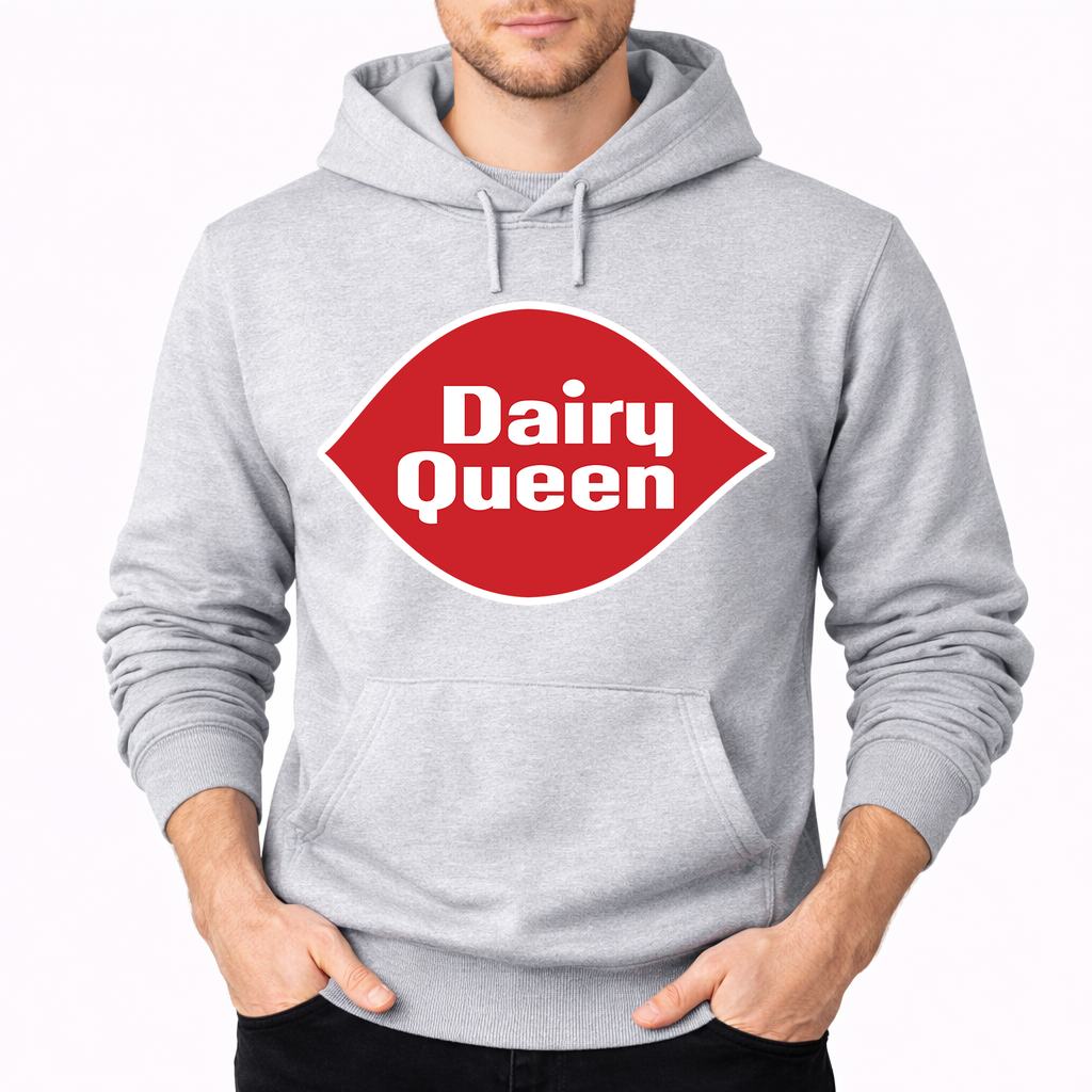 Men's Dairy Queen Pullover Hoodie - Gray