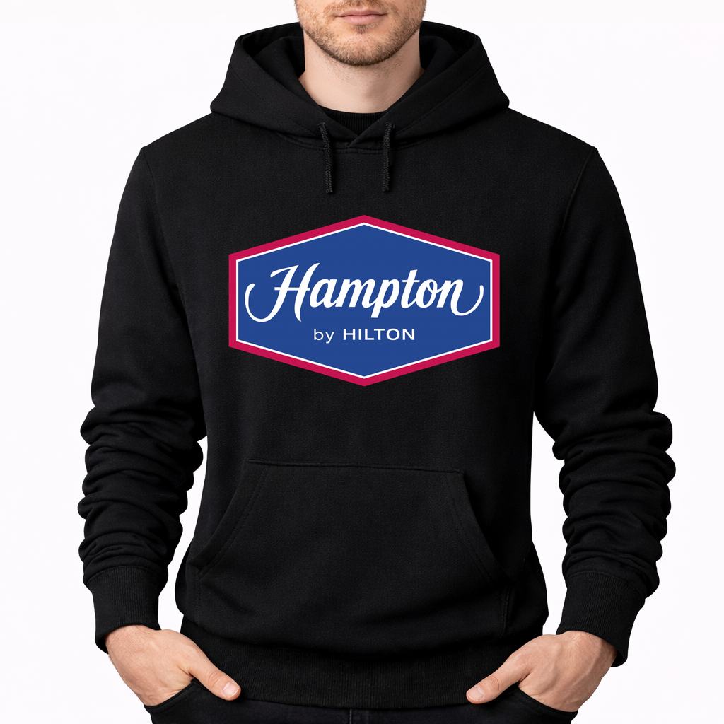 Men's Hampton Pullover Hoodie - Black