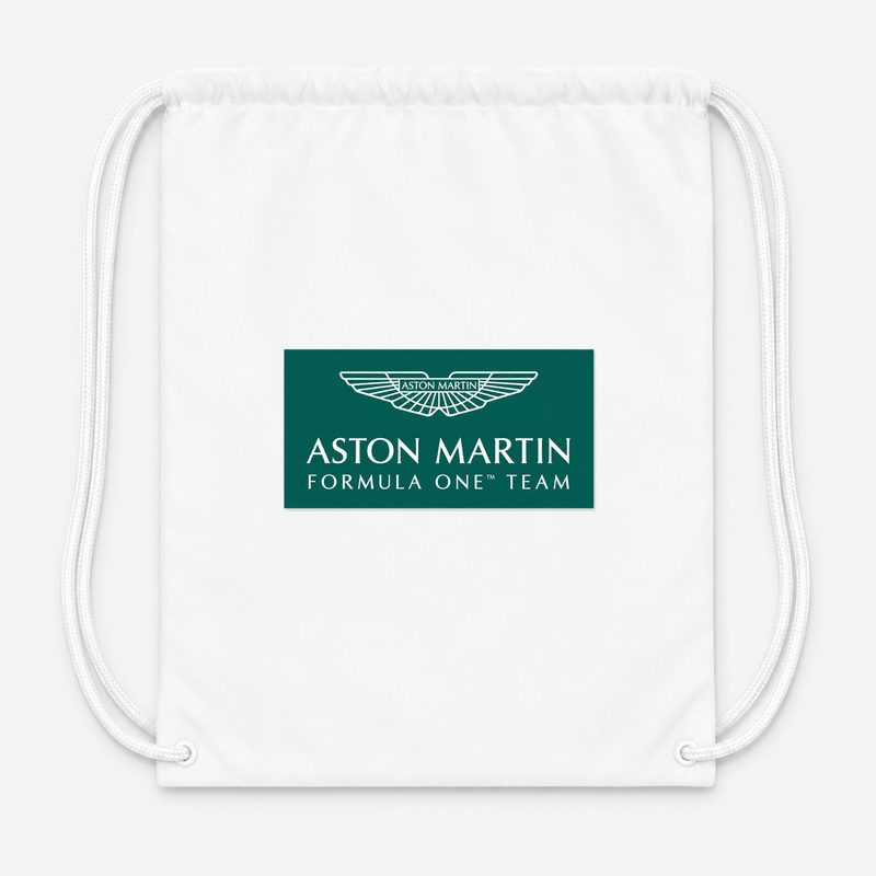 Aston Martin Formula One Team Drawstring Bag - White