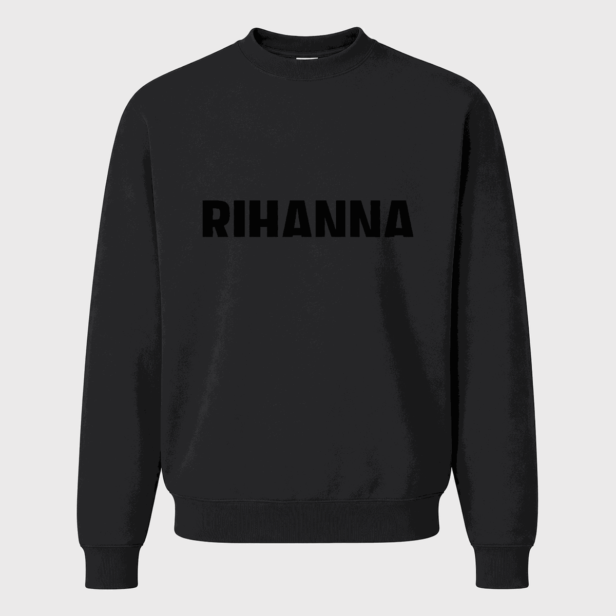 Men's Rihanna Crewneck Sweatshirt - Black