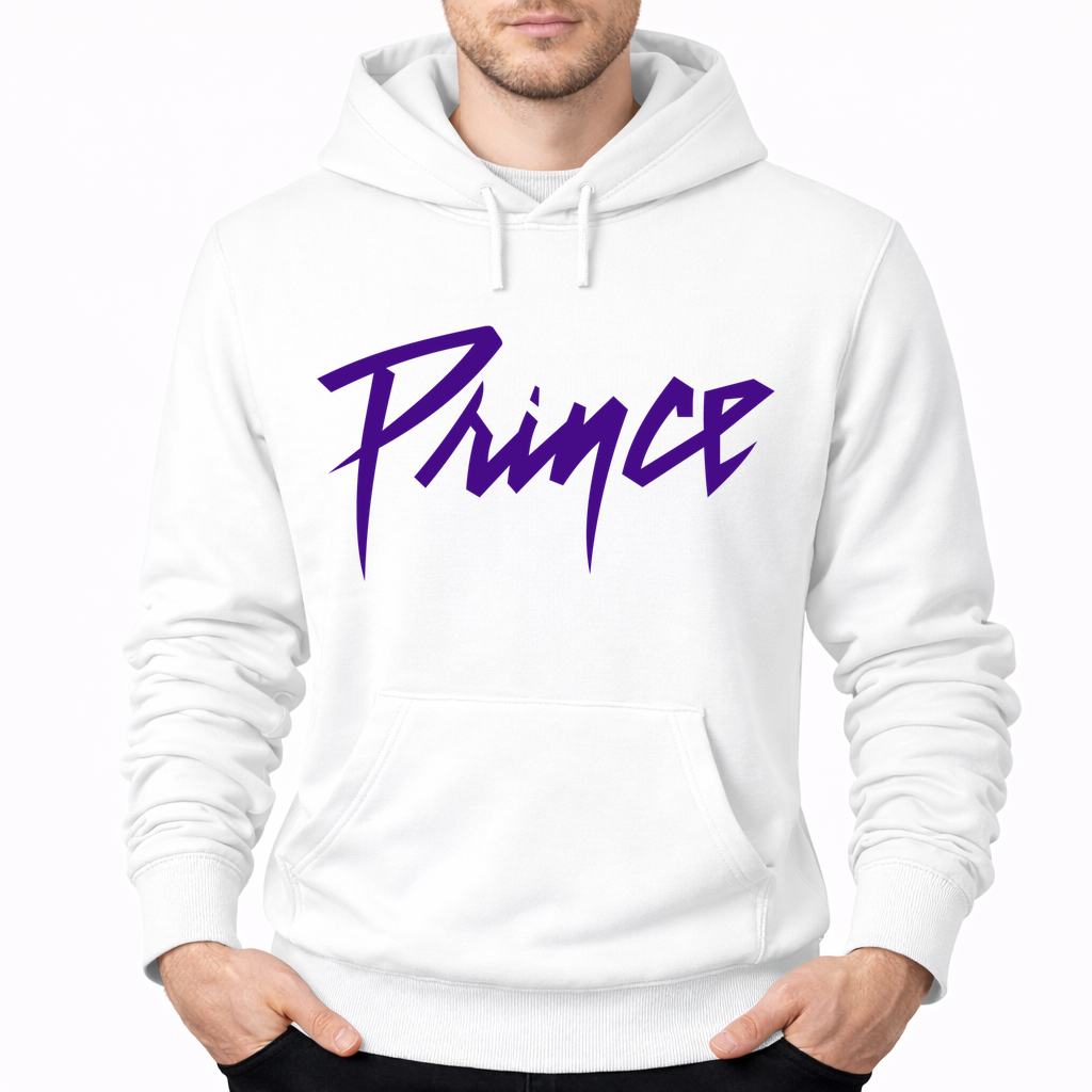 Men's Prince Pullover Hoodie - White
