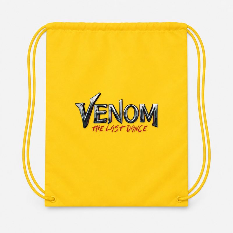 Venom The Last Dance Drawstring Bag - Yellow