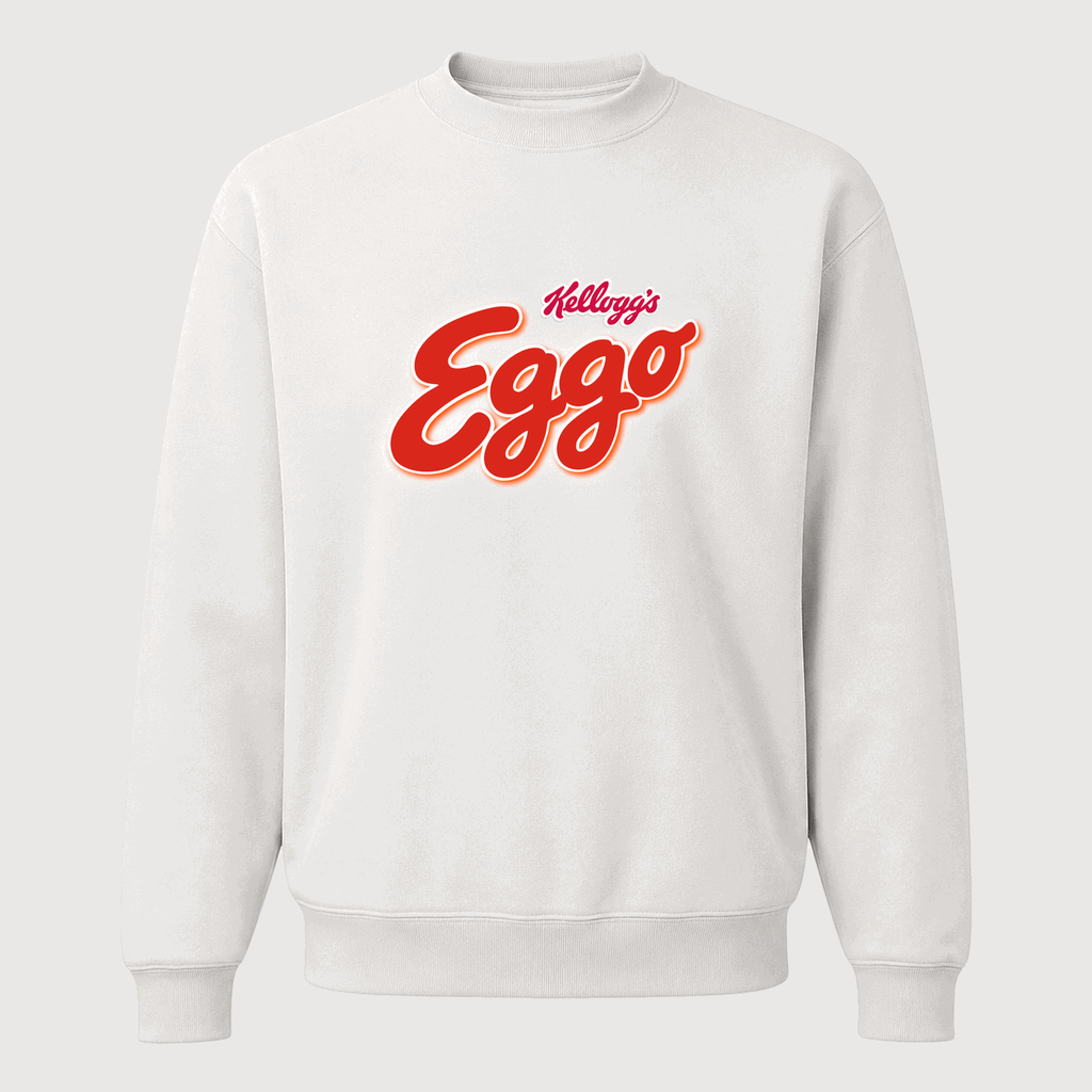 Men's Eggo Crewneck Sweatshirt - White