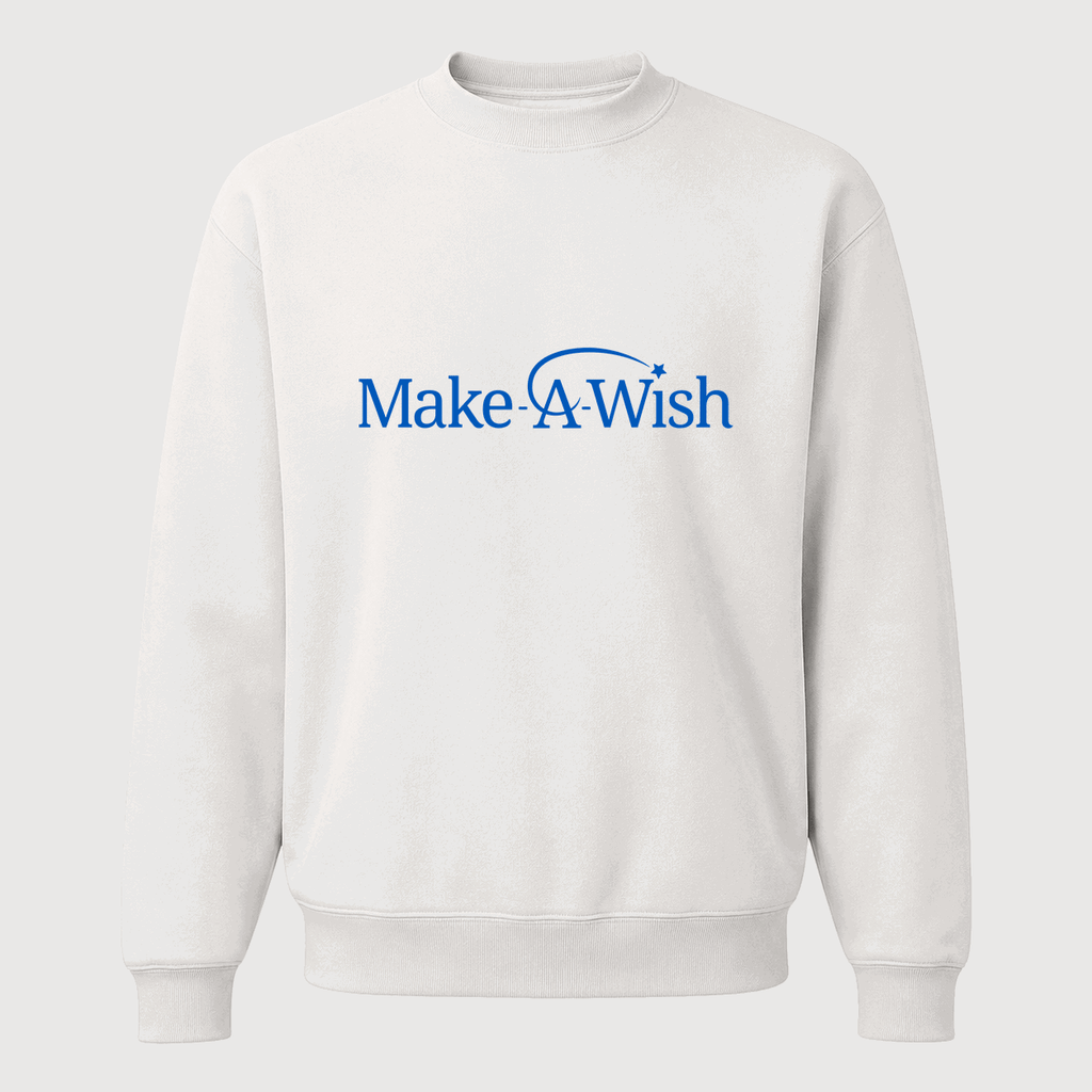 Men's Make-A-Wish Crewneck Sweatshirt - White