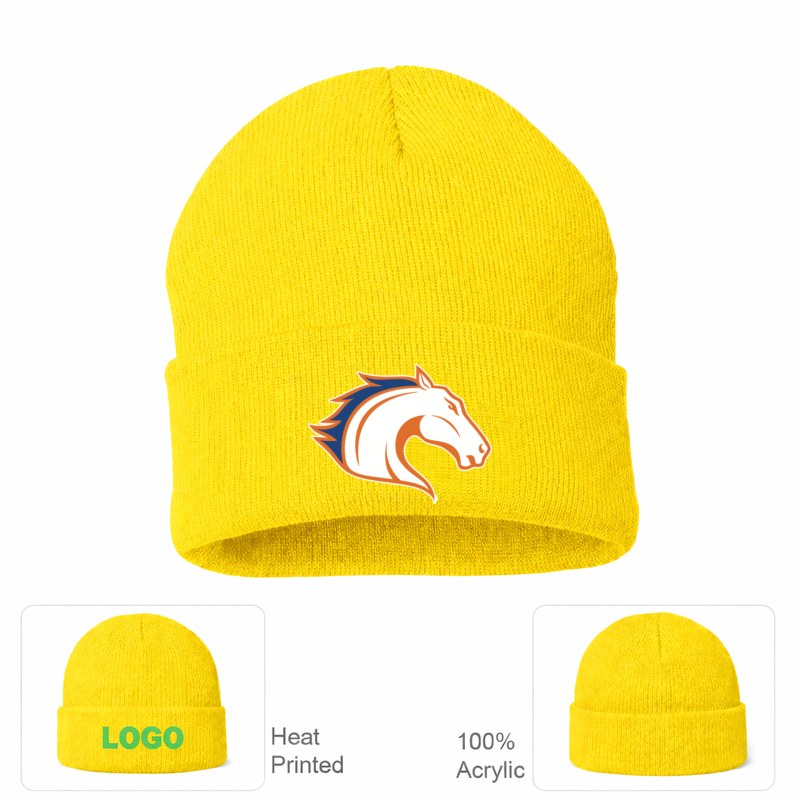 Texas Arlington Mavericks Yellow Beanie Hat
