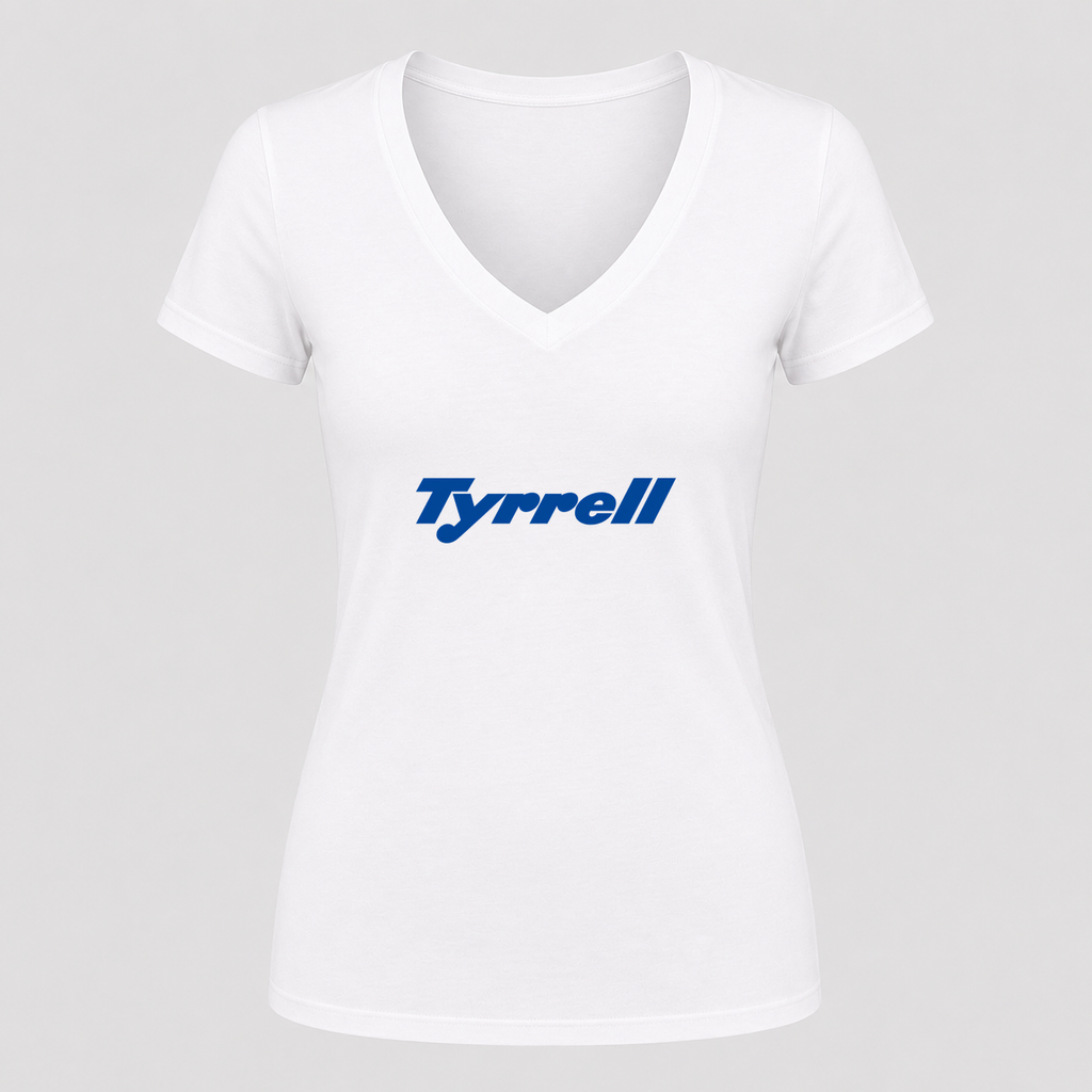 Women's Tyrrell V Neck T-Shirt in white