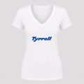 Women's Tyrrell V Neck T-Shirt in white