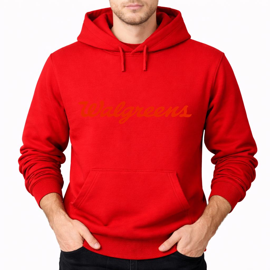 Men's Walgreens Pullover Hoodie - Red