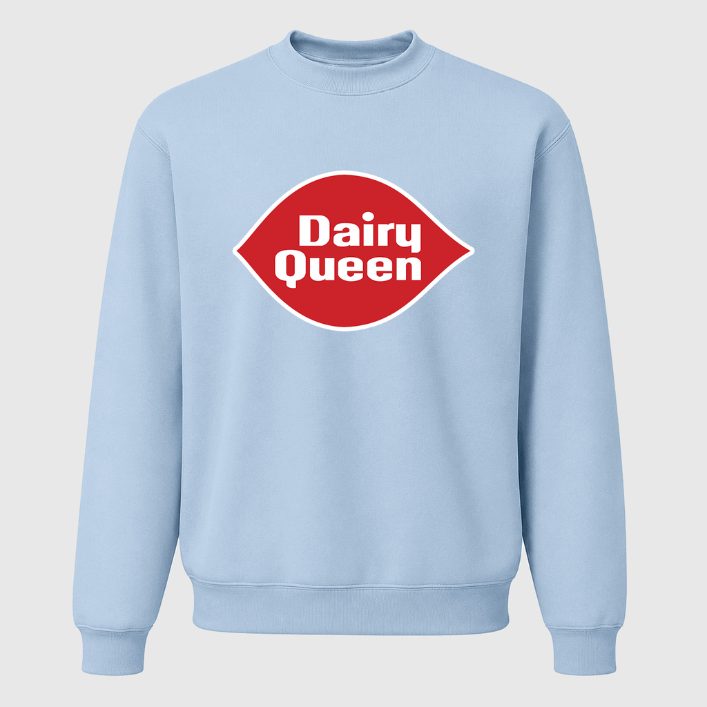 Men's Dairy Queen Crewneck Sweatshirt - Sky Blue