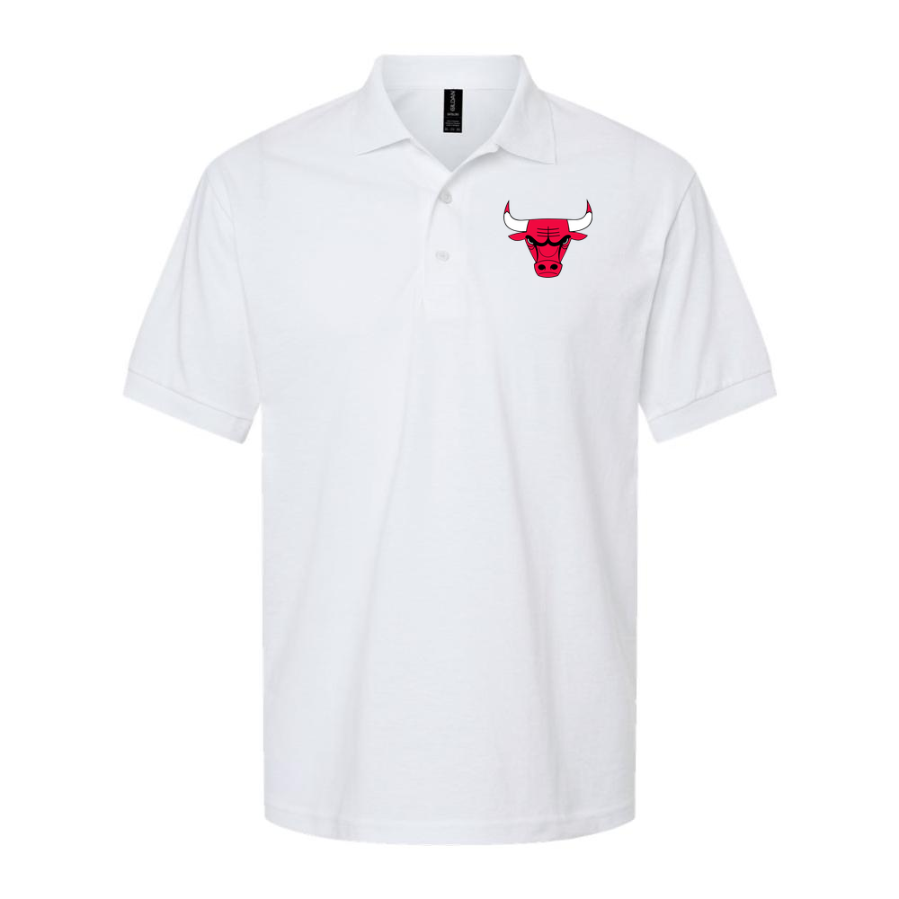 Men's Chicago Bulls Dry Blend Polo - White