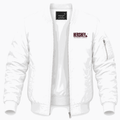 Men's Hershey Lightweight Bomber Jacket - White