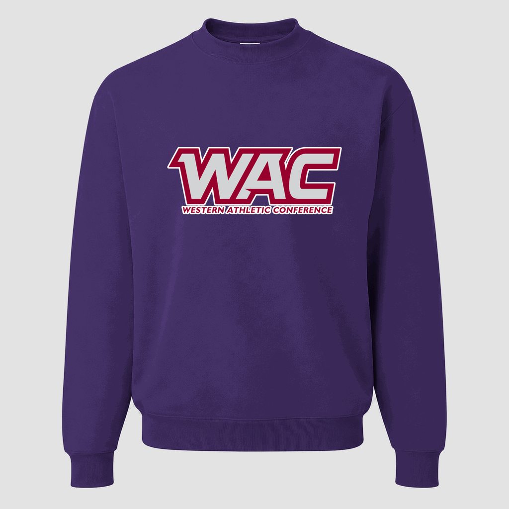Men's Western Athletic Conference Crewneck Sweatshirt - Purple
