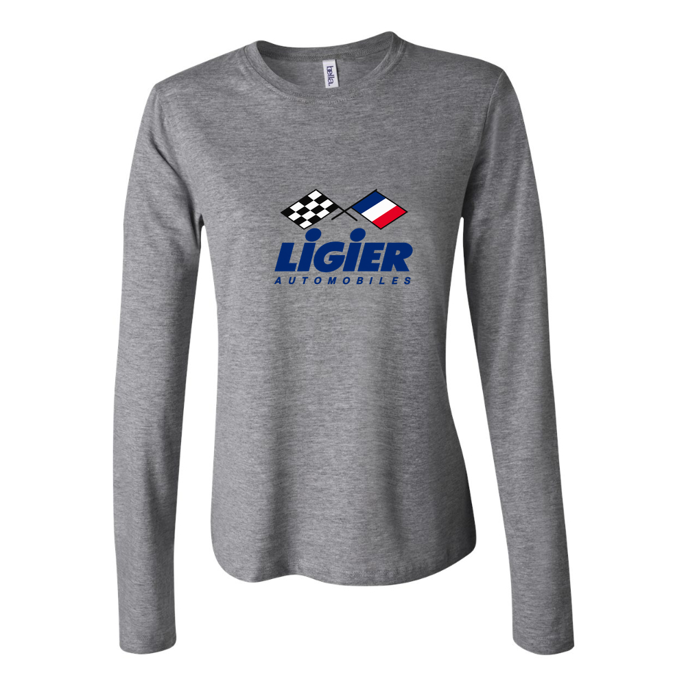 Women's Ligier Automobiles Long Sleeve T-Shirt - Gray