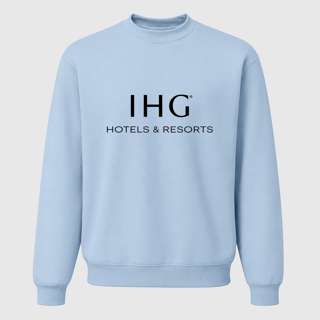 Men's IHG Hotels & Resorts Crewneck Sweatshirt - Sky Blue