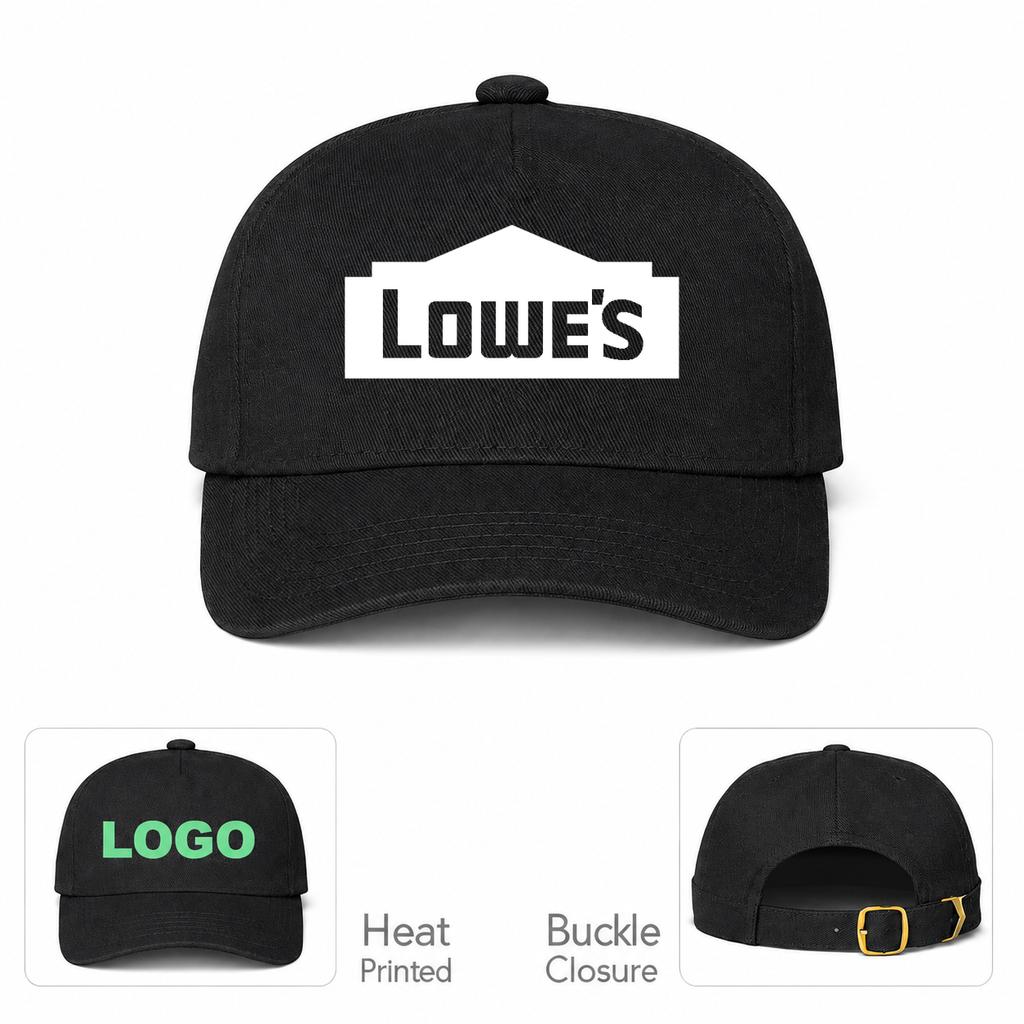 Lowe's Black Dad Baseball Cap Hat