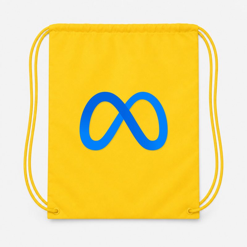 Meta Drawstring Bag - Yellow