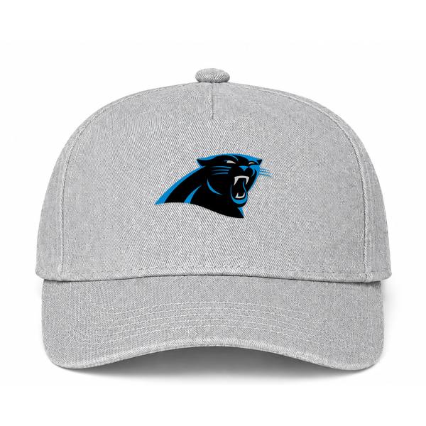 Carolina Panthers NFL Logo Gray Dad Baseball Cap Hat