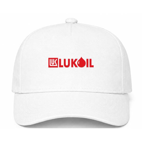 Lukoil Logo White Dad Baseball Cap Hat