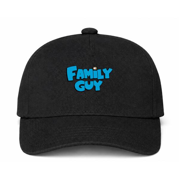 Family Guy Logo Black Dad Baseball Cap Hat