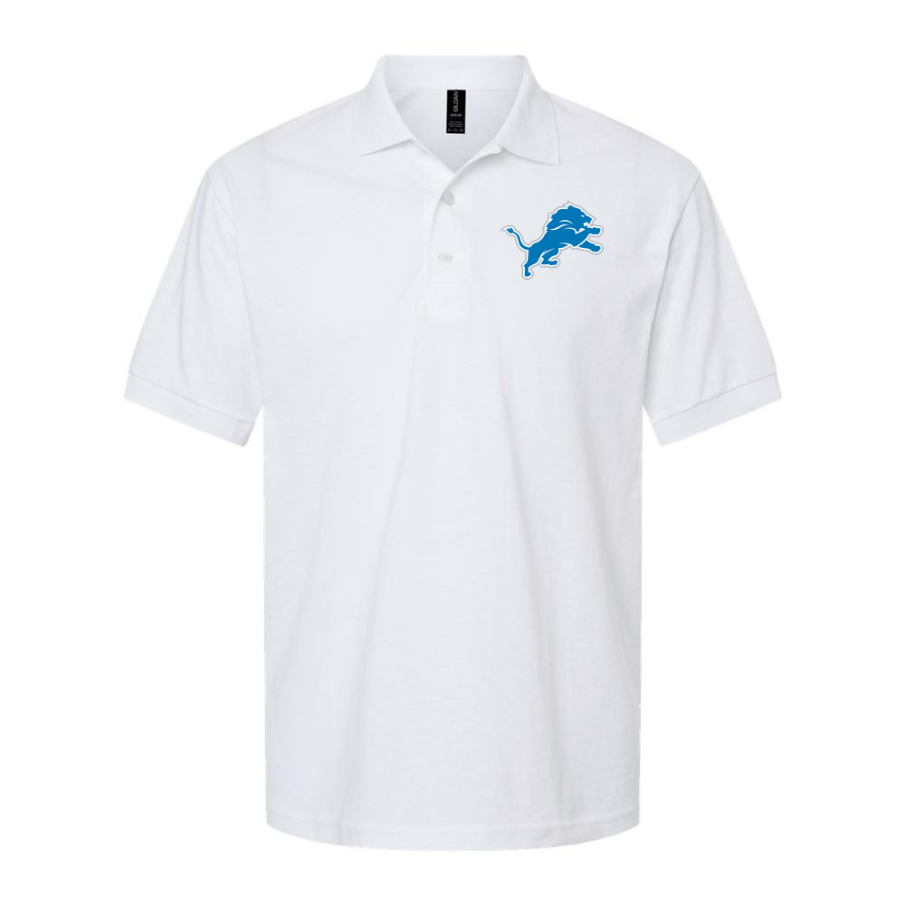 Men's Detroit Lions Dry Blend Polo - White