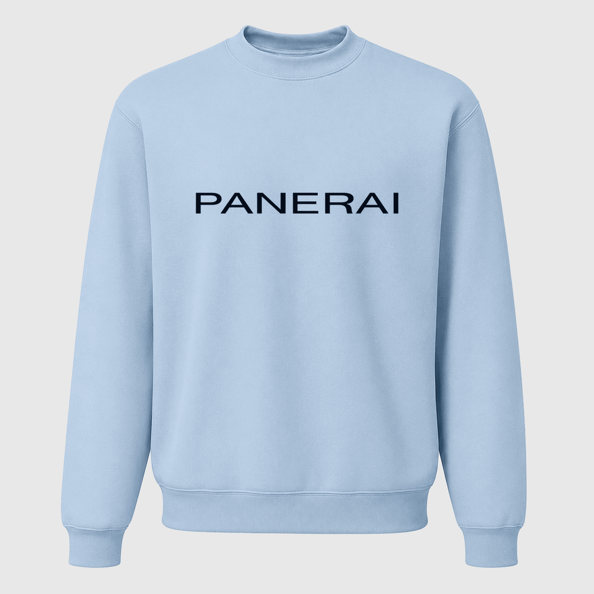 Men's Panerai Crewneck Sweatshirt - Sky Blue