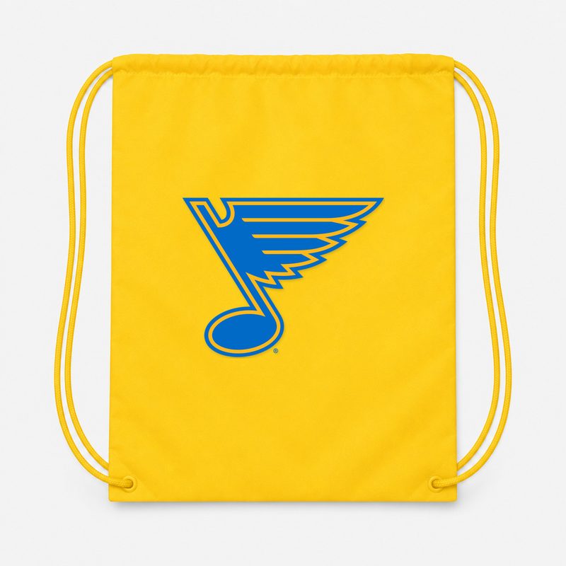 St. Louis Blues Drawstring Bag - Yellow