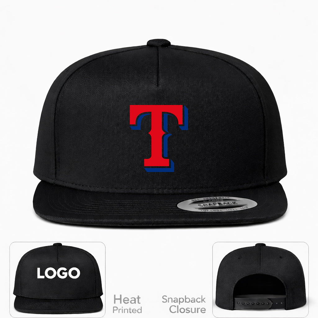 MLB Texas Rangers Snapback Hat - Black