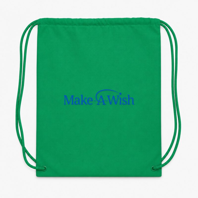 Make A Wish Drawstring Bag - Green