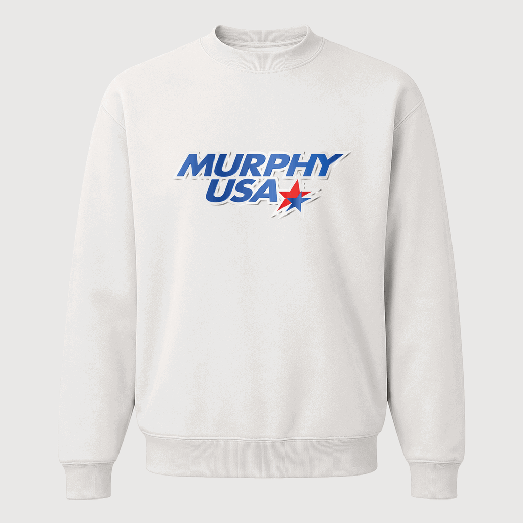 Men's Murphy USA Crewneck Sweatshirt - White