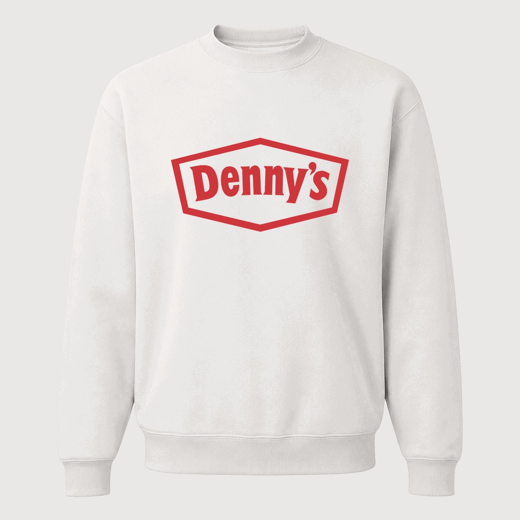 Men's Denny's Crewneck Sweatshirt - White